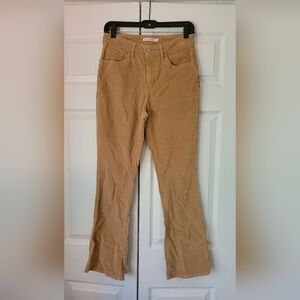 Levi's 725 High Rise Bootcut Corduroy Pants size 28 or 6